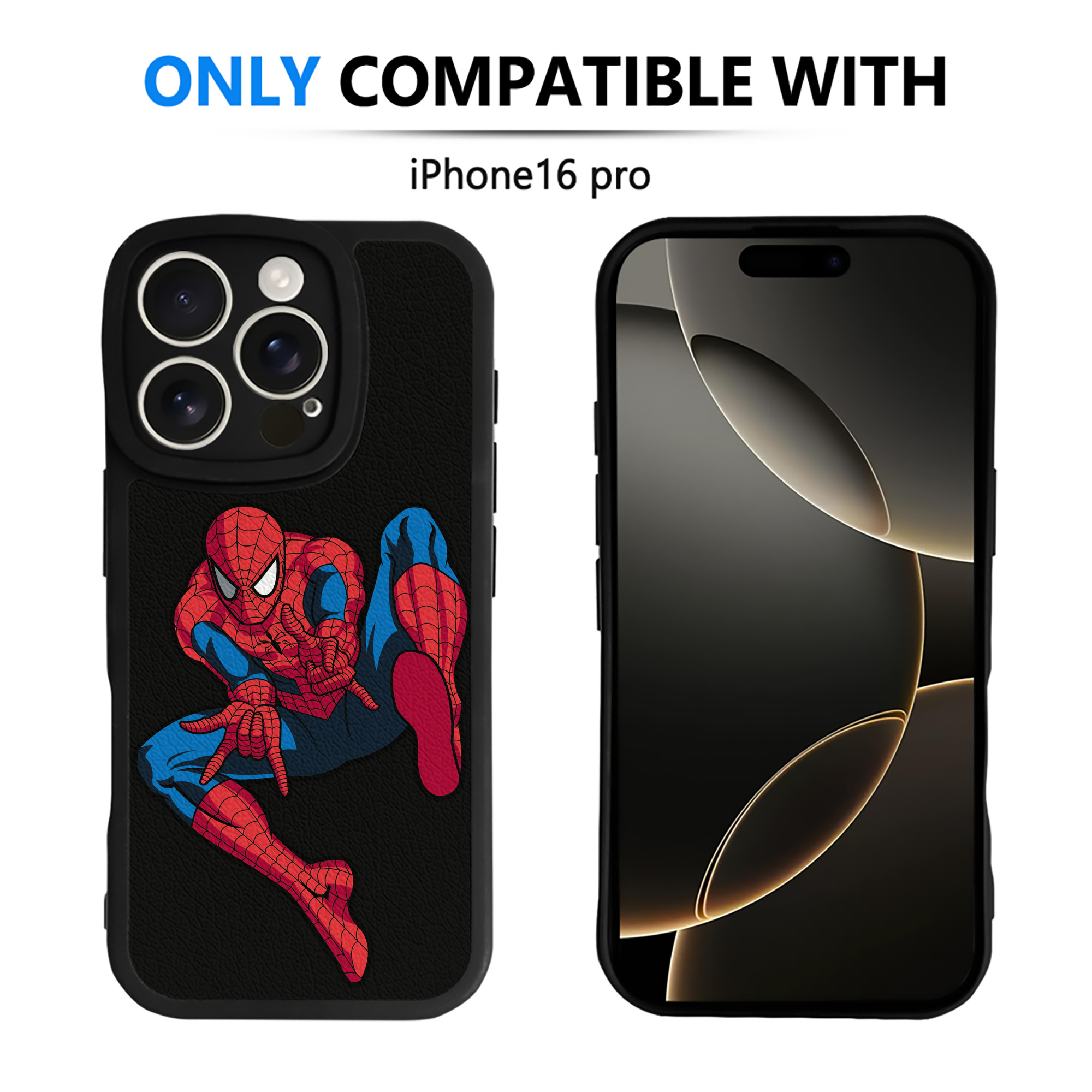 （画像用） アベンジャーズ The Avengers 【iPhone 16シリーズ対応】シリコンスマホケース（レザー調） 材質：シリコン